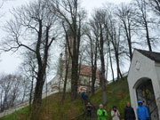 Finaler Anstieg ins Kloster