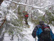 Bevorzugt durch Tiefschnee