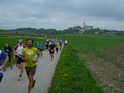 Erster Asphaltkilometer