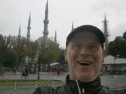 Selfie vor Blauer Moschee