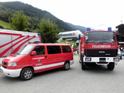 Die Feuerwehr wurde ausquartiert