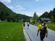 Teerstraße im Leutaschtal