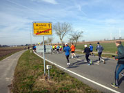 Fünf Kilometer Anlauf bis zum Wald