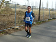 Augsburgs Rekordhalter Udo bei seinem 141. Marathon
