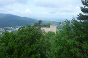 Schloss Hohenbaden in Sichtweite
