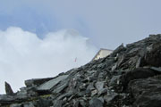 Hörnlihütte in Sicht