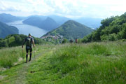 Abstieg vom Monte Boglia