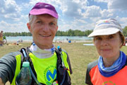 Andreas & Judith beim Start am Weitmannsee